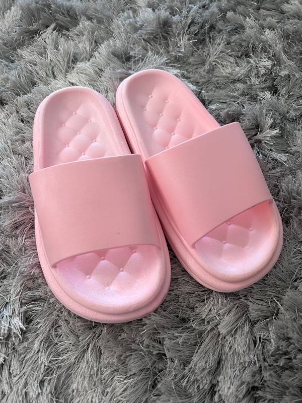 Pink cloud cushion sandals Simply Rose Boutique